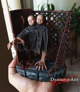 ikiz kurbanlar 3d stl koleksiyon baskı sessiz Tepe model korku rakamlar Sanat heykeller 3d print model - Mito3D