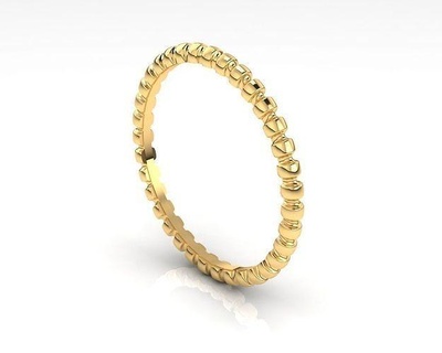Twist Ring Schmuck Ringe Gold druckbar Diamant Engagement Hochzeit Juwel brillant Silber Luxus Mode wertvoll Punasaraj 3d print model - Mito3D
