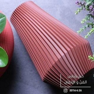 twisted lines vase decor decoration interior plant pot flower 3dprinting houseware jar house 3d print model - Mito3D