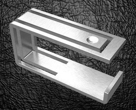 zwei Finger Platz modernen, eleganten ring Schmuck Phantasie modern elegant Ringe 3d print model - Mito3D