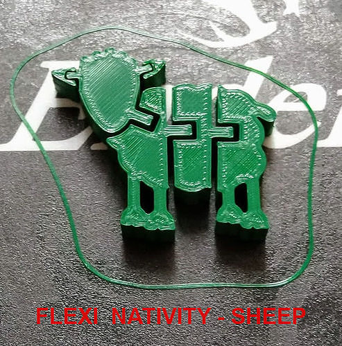 esnek modeller koyun inek doğuş toplamak belen oyuncak navidad noel oveja beln dekor decoracion vaca hayvanlar memeli ev 3D print model - Mito3D