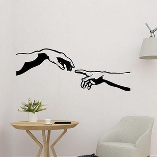 two hands wall art decoration free fingers hand home sculpture 3d print model - Mito3D