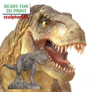 tyrannosaure rex dinosaure 1 32 ancien faune animal reptile animaux figurines jurassique parc jurassicworld loisir DIY art sculptures 3d print model - Mito3D