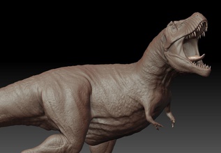 tyrannosaurus t rex 3d yazdır model dinozor dino jurassic sürüngen yaban hayatı minyatür şekil biyoloji hayvan kertenkele heykel tarih öncesi minyatürler figürinler trex velociraptor raptor sanat heykeller 3d print model - Mito3D