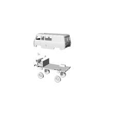 uaz3741 toy van uaz vehicle truck car wheel machine hobby diy automotive 3d print model - Mito3D