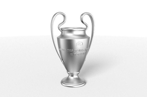 uefa champion league cup print football european sport europe champions soccer team house accessories 3d print model - Mito3D