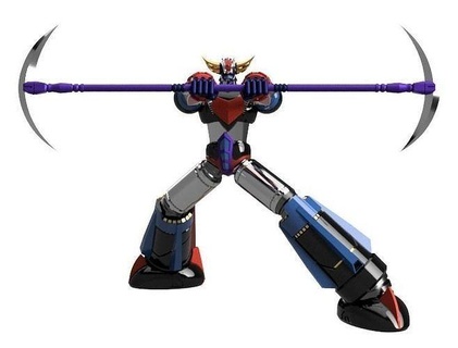 ufo robot grendizer goldolok statue 3d printing model 30cm hobby diy 3d print model - Mito3D