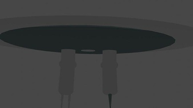ugly ufo space future saucer science extraterrestrial robot fiction spacecraft planetdestroyer speedoflight 3d no texture alien fast engineering 3d print model - Mito3D