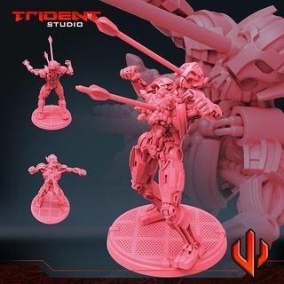 ultimatron drone Multiverso arte scultura giocattoli eroe miniature sculture 3d print model - Mito3D