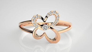 ultra luz wt mulheres anel 3dm stl renderiza detalhes peso gema jóia diamante ouro brilhante noivado joalheria prata Casamento 3d print model - Mito3D