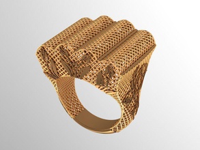 ultra-vision-ring 03 Schmuck Juwel gold ring ultra vision Silber diamond engagement bedruckbar ist gem Hochzeit genial hd Diamant-ring Mode-Schönheit sterling brillant vintag Ringe 3d print model - Mito3D