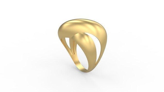 ultra visão anel 705 ouro jóia joalheria prata imprimível mulher 22k Kuwait árabe turco 18k ultravisão filigrana argolas 3d print model - Mito3D