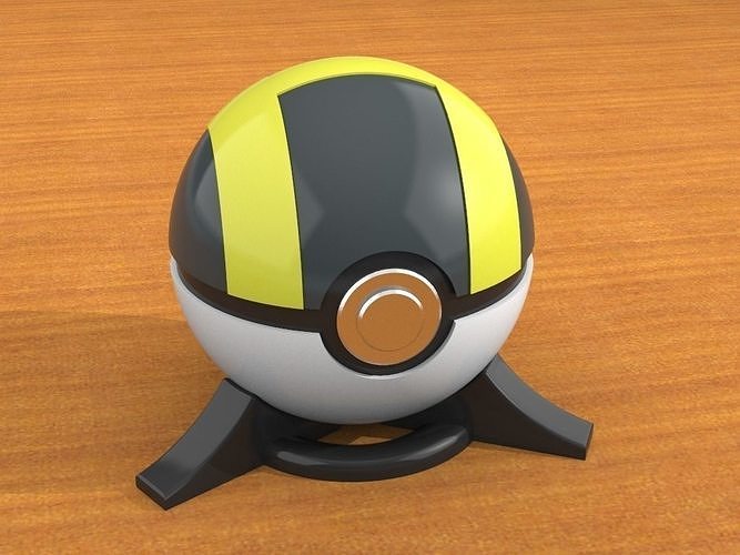 ultraball pokemon top kopya oyun pokeball koleksiyon sanat nintendo video oyunları kostüm oyunu oyunlar oyuncaklar oyuncak 3D print model - Mito3D