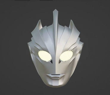 ultraman noa 3d imprimible cosplay casco ultra hombre máscara Dios réplicas tokusatsu nexo pasatiempo Arte escaneos 3d print model - Mito3D