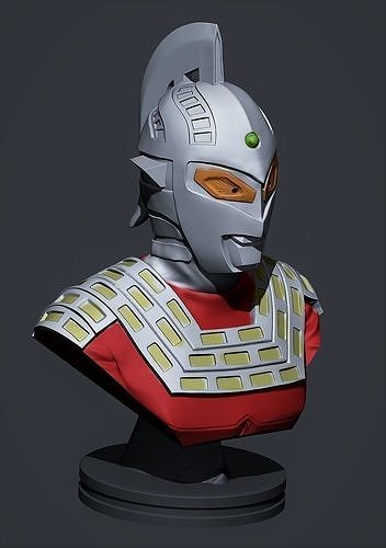 ultrasette fallimento carattere ultraman tokusatsu jaspion arte sculture 3D print model - Mito3D