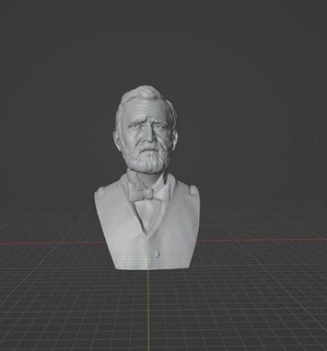 ulysse subvention ulyssessgrant martinvanburen jimmycarter Président président américain atout Obama Washington Lincoln jamescarter polk jamespolk jfk Kennedy réactif Clinton George Bush art sculptures 3d print model - Mito3D