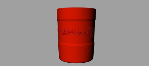 umbrella mug house illustration plastic technology science scientific kitchen dining 3d print model - Mito3D