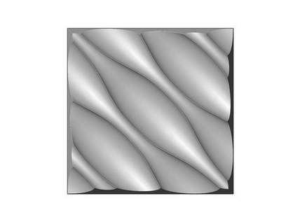 dalgalı dalga 3d dekor duvar Rahatlama n05 panel iç dekorasyon süs cnc oymacılık Artcam yazdırılabilir Odun organik kumdan tepe Alçı kalıplama Sanat heykeller 3d print model - Mito3D