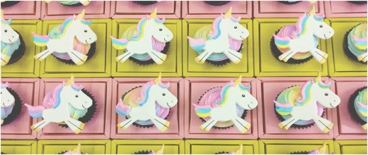 Licorne biscuit coupeurs mignonne conception Entreprise coupeur cheval arc ciel aliments animal loisir DIY 3d print model - Mito3D