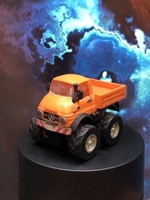 unimog body choroq 4x4 wind up toy car 3dprint games toys 3d print model - Mito3D