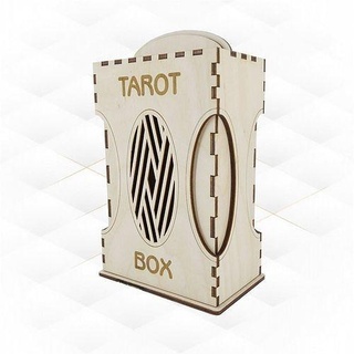 unique box sliding tarot cards template laser cut case gift cutting design drawing engraving vector svg boxes cnc plan handmade house decor 3d print model - Mito3D