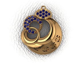 unique pendants jewelry gold gem precious luxury pendant butterfly jewel geometric foloral casual designer 3d print model - Mito3D