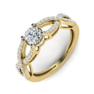 benzersiz Solitaire KADIN düğün nişan yüzük 3dm vermek takı evlilik yüzüğü mücevher kadın yazdırılabilir dimondring yüzükler altın moda halkaları canlı taşlar yıldönümü gelin söz sevgililer günü teklif verme 3d print model - Mito3D