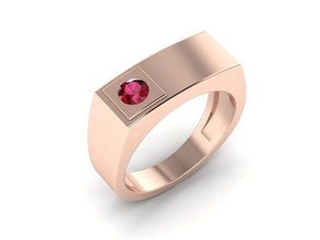 unisex Ring druckbar Diamant Weiß Silber Juwel Schmuck brillant Gold Sterling Ringe leuchtenden wertvoll Engagement 3d print model - Mito3D