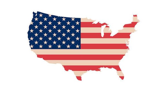 Unidos mapa EUA Eua americano patriotismo bandeira mundo país geografia democracia Águia símbolo pingente ilustração imprimível capitalismo arte sinais logotipos 3d print model - Mito3D