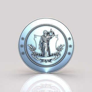 united states district court seal united states district court seal art 3d military sea jewelry silver coins animals models various cnc airplane badges coins badges  3d print model - Mito3D