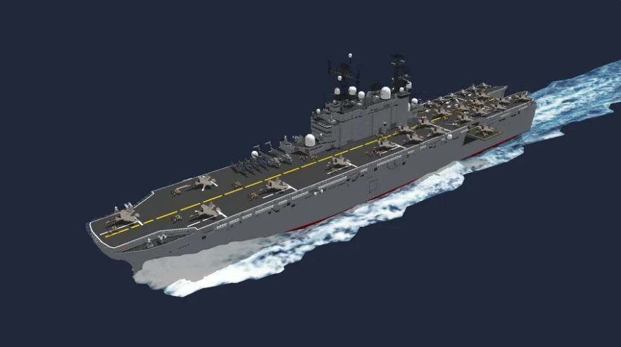 united states navy-uss 271 ship military navy battleship marine games toys other 3D print model - Mito3D