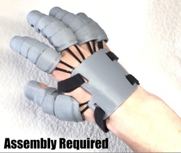 universale cosplay mano armatura sfida guanto guanti d'arme bionico bionicarm passatempo fai 3d print model - Mito3D