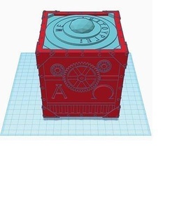 hora Pandora caja réplica arrugado diseño regalo coleccionable tendido Érase tv espectáculo cosplay Arte 3d print model - Mito3D