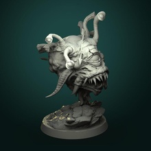 urrock ancient eye sculpture tabletop character boardgame dnd dndminiature pathfinder games toys miniature highdetail mythology creature magical art beholder board 3d print model - Mito3D