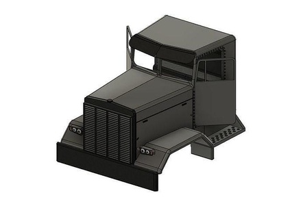 us kamyon Tamiya model rc lkw ayarlama düz dach vücut uzaktan kumandalı Başlık Modellbau hobi kendin yap mekanik parçalar otomotiv 3d print model - Mito3D