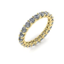 ushape ring 1 3o4 mm Talla 62 joyería joya anillo mujer diamante oro Moda banda anillos 3d print model - Mito3D