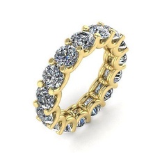 ushape ring 1 3o8 mm Talla 44 joyería joya anillo mujer diamante oro Moda banda anillos 3d print model - Mito3D