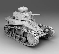 ussr tank t-18 war ww2 weapon germany 3dmodel 3dprinting games toys fight military 3d print model - Mito3D