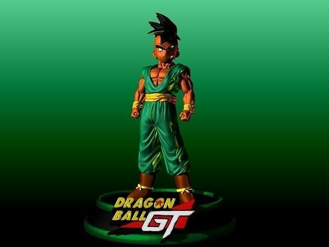 uub continuar pelota gt dragonballgt Dragon Ball GT Z goku majuub majin buu Majin Boo granista banpresto anime vegeta gohan broly Arte esculturas 3D print model - Mito3D