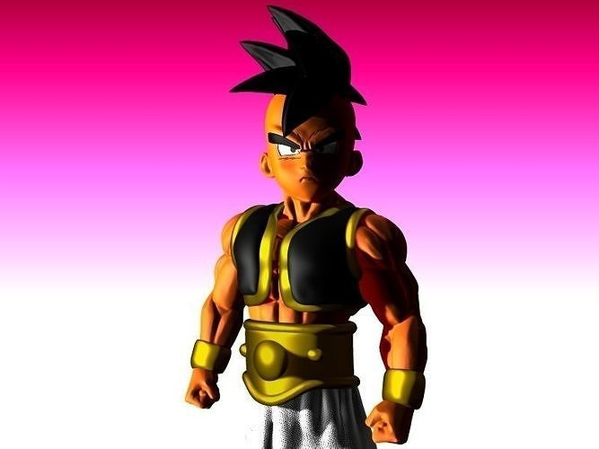 uub continuar pelota gt majuub Majin Boo superuub Dragon Ball GT Z goku broly vegeta gohan anime Arte esculturas 3D print model - Mito3D