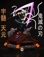 uzui tengen - kimetsu yaiba - demon slayer uzui tengen kimetsu  yaiba demon slayer tanjiro zenitsu anime manga fun art sculptures