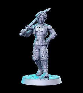 vaan final fantasy 32mm pre-supported 3d print miniature miniatures figurines dnd dungeon dragons heroquest futuristic sculpture printable cloud remake character games toys board 3d print model - Mito3D