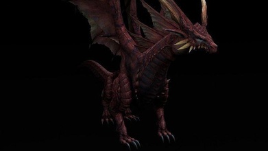 valakas linhagem impressão 3d videos fantasia monstro texturizado drake dragão imprimível criatura jogos brinquedos 3d print model - Mito3D