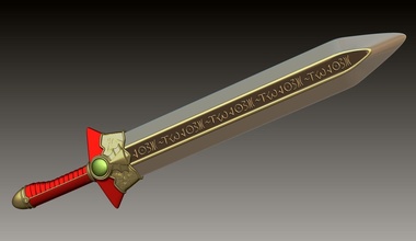valentine sword soulcalibur ivy blade knife steel weapon dagger soul edge calibur cosplay games toys 3d print model - Mito3D