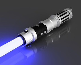 valentia sabedoria sabre luz punho jedi caído ordem 3d impressão laser espada estrela guerras arma passatempo faça 3d print model - Mito3D