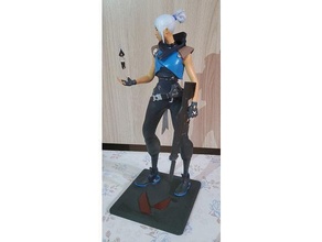 valorant jet woman safety man desktop person equipment exercise isolated health human character tool protection pc computer white game wargame games toys accessories 3d print model - Mito3D