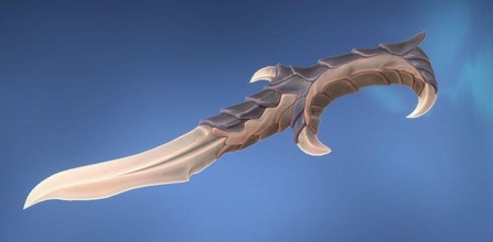 valorant knife game fun toys games character model accessories riot riotgames 3d melee weapon art dagger 3d print model - Mito3D