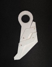 valorant prime karambit plastic 3d 3dprint 3dprinting knife foldable functional toy games toys game accessories 3d print model - Mito3D