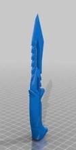 yiğit protokol 781 bıçak oyun eğlence dikey illüstrasyon iş yalıtılmış oyunlar oyuncaklar aksesuarlar teknoloji açık havada keskin çelik yatay bıçaklı silah 3d print model - Mito3D