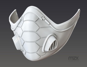 valoroso víbora mascarar pandemia cosplay vestível respirador faça passatempo robótica 3d print model - Mito3D